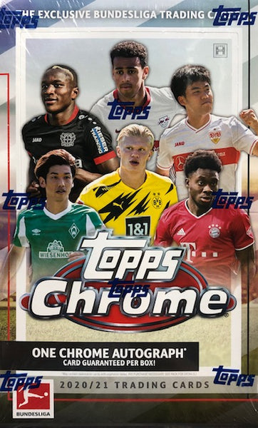 2020-21 Topps Chrome Bundesliga Soccer Hobby Box