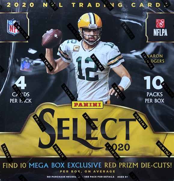 2020-21 Panini Select Football Mega Box (Red Prizms)