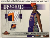 2010-11 Panini Threads Gani Lawal Jersey Patch Card Serial Numbered 50/50