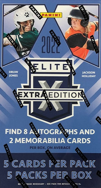 2022 Panini Elite Extra Edition Baseball Hobby Box