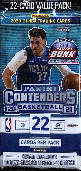 2020-21 Panini Contenders Basketball Value Pack