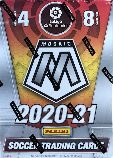 2020-21 Panini Mosaic Laliga Santander Soccer Blaster Box
