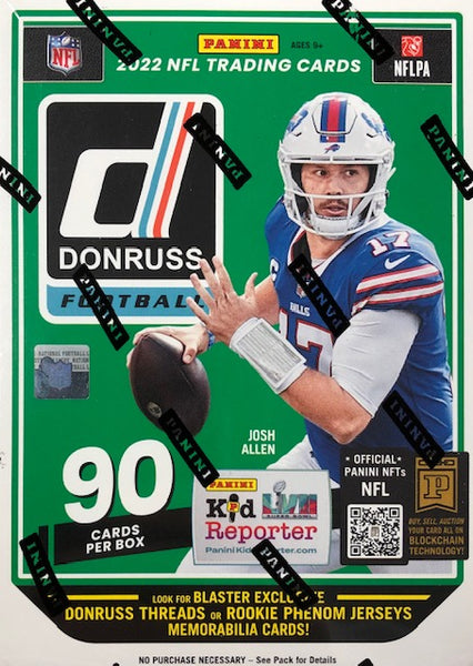 2022 Panini Donruss Football Blaster Box