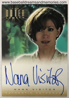The Outer Limits Nana Visitor as Cecelia Fairman Authentic Autograph Card