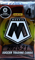 2020-21 Panini Mosaic Laliga Santander Soccer Retail Pack