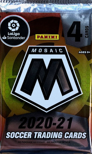 2020-21 Panini Mosaic Laliga Santander Soccer Retail Pack