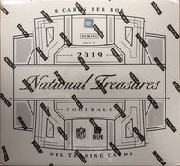 2019 Panini National Treasures Football Hobby Box