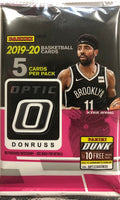 2019-20 Panini Donruss Optic Fast Break Basketball Pack