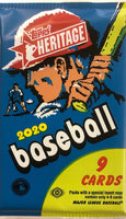 2020 Topps Heritage Baseball Hobby Pack