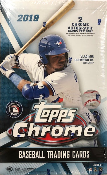 2019 Topps Chrome Baseball Hobby Box
