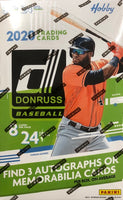 2020 Panini Donruss Baseball Hobby Box