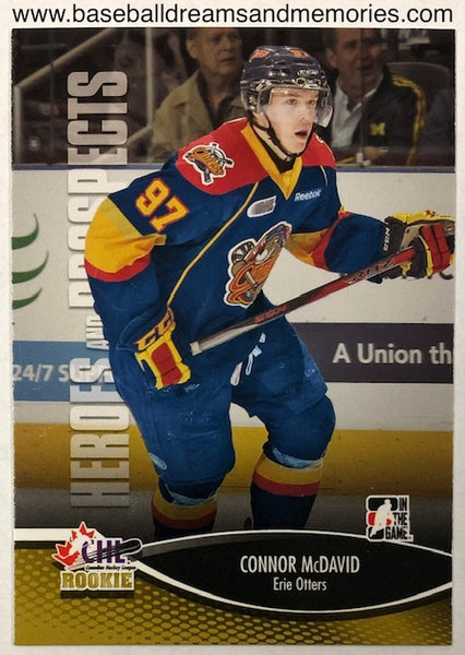 2013 In The Game Heroes & Prospects Connor McDavid Rookie Card