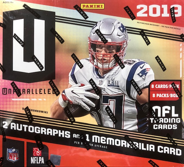 2019 Panini Unparalleled Football Hobby Box