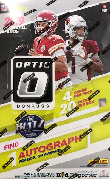 2019 Donruss Optic Football Hobby Box