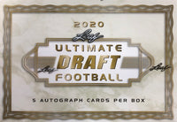 2020 Leaf Ultimate Draft Football Hobby Box