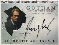 Cryptozoic Gotham Before The Legend Series 1 Julian Sands as Gerald Crane Authentic Autograph Card