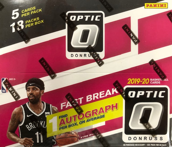 2019-20 Panini Donruss Optic Basketball Fast Break Box