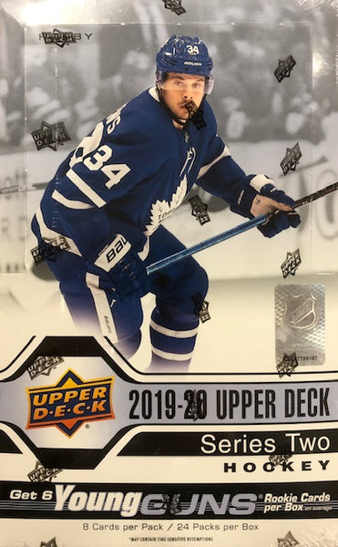 2019-20 Upper Deck Series 2 Hockey Hobby Box