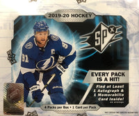2019-20 Upper Deck SPX Hockey Hobby Box