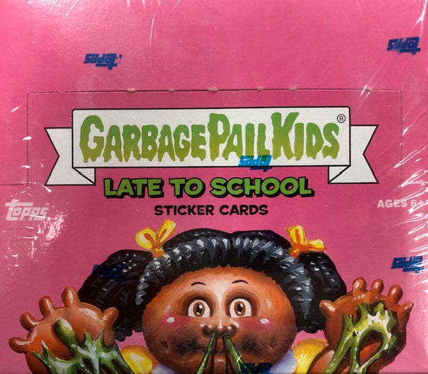 2020 Topps Garbage Pail Kids Late To School Sticker Card Box