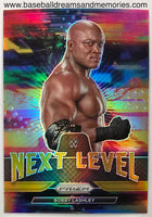 2022 Panini Prizm WWE Bobby Lashley Next Level GOLD Serial Numbered 10/10