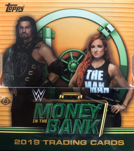 2019 Topps Money In The Bank Wrestling Hobby Box