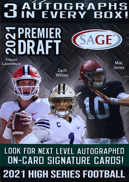 2021 Sage Premier Draft High Series Blaster Box