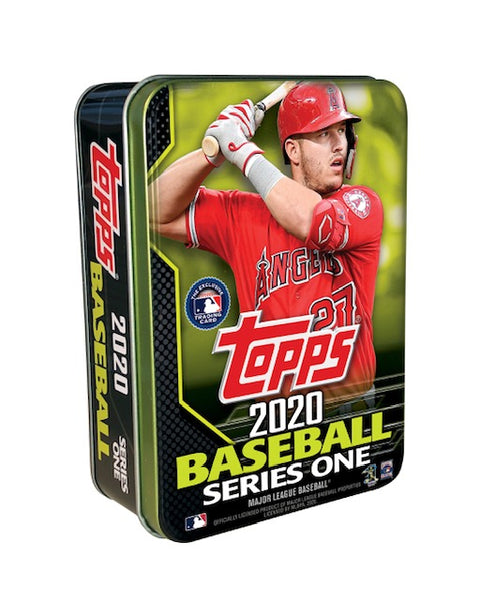 2020 Topps Series 1 Baseball Mike Trout Exclusive Retail Tin