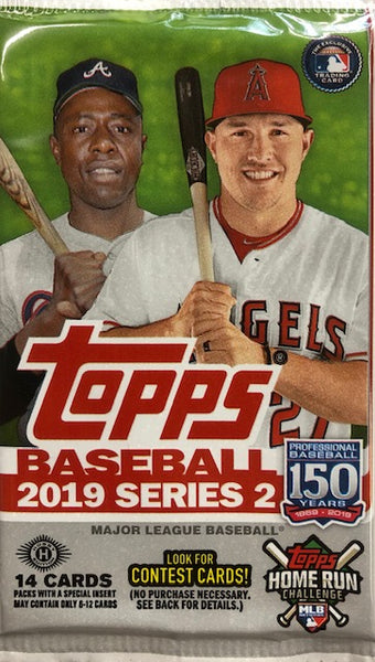 2019 Topps Baseball Series 2 Hobby Pack