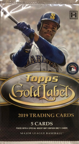 2019 Topps Gold Label Baseball Hobby Pack