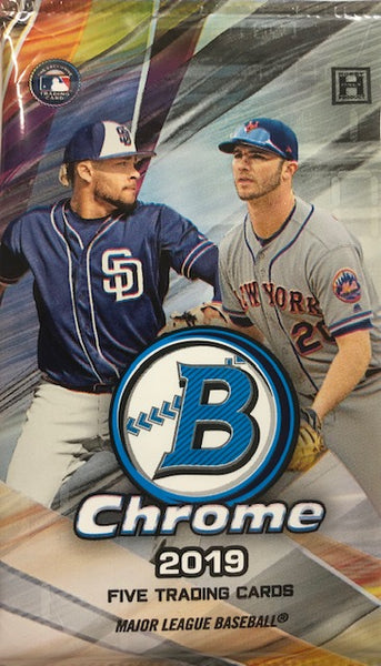 2019 Bowman Chrome Baseball Hobby Pack