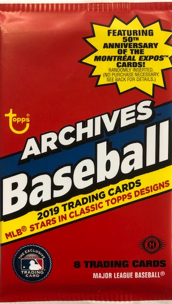 2019 Topps Archives Baseball Hobby Pack