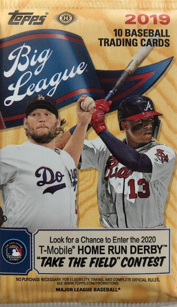 2019 Topps Big League Baseball Hobby Pack