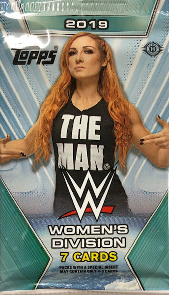 2019 Topps WWE Womens Division Wrestling Hobby Pack