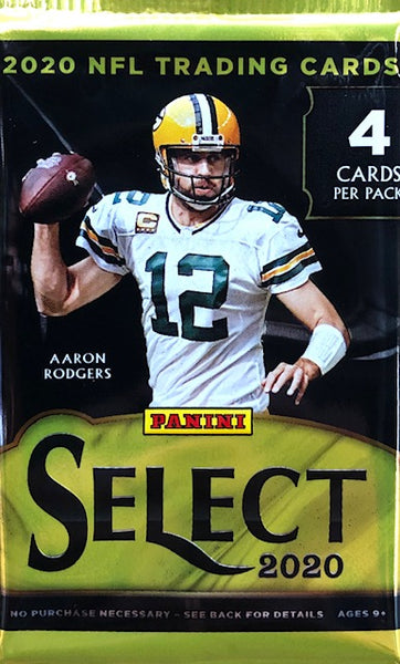 2021 Panini Select Football Retail Pack (Red Prizm Die-Cuts)