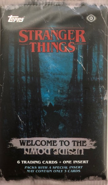 2019 Topps Stranger Things Welcome To The Upside Down Hobby Pack