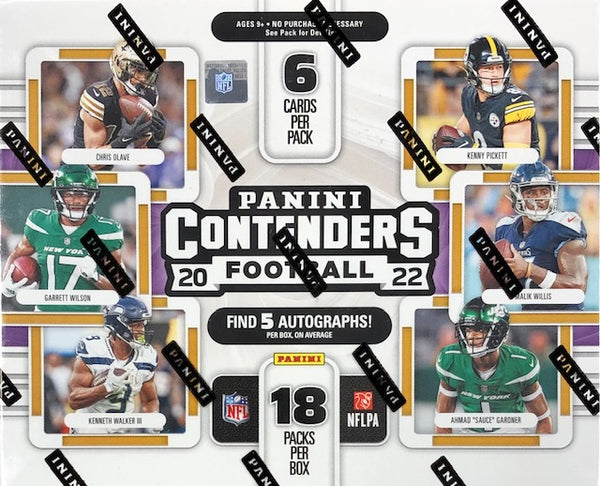 2022 Panini Contenders Football Hobby Box