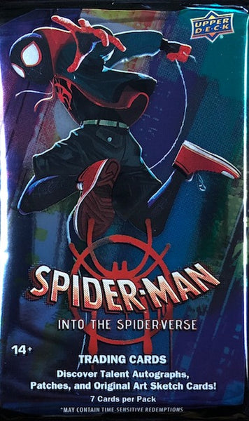 2022 Upper Deck Marvel Spider-Man Into the Spider-Verse Hobby Box (Call 708-371-2250 For Pricing & Availability)