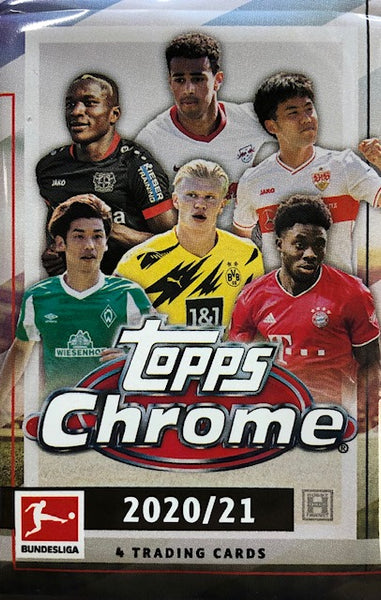 2020-21 Topps Chrome Bundesliga Soccer Hobby Pack