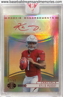 2019 Panini Illusions Kyler Murray Rookie Endorsements Autograph Card Serial Numbered 07/50