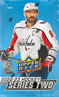 2022-23 Upper Deck Series 2 Hockey Hobby Box (Call 708-371-2250 For Pricing & Availability)