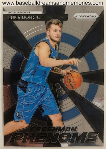 2018-19 Panini Prizm Luka Doncic Freshman Phenoms Rookie Card