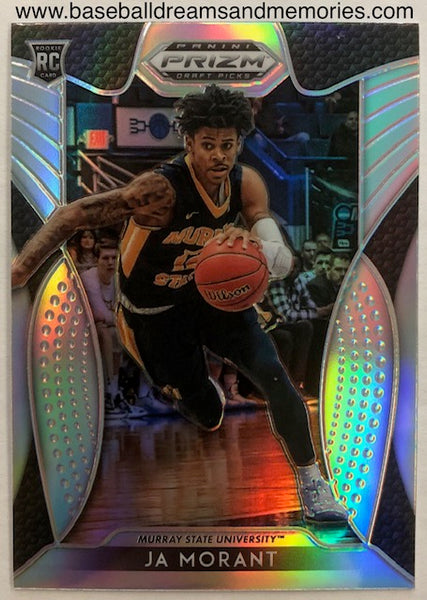 2019 Panini Prizm Draft Picks Ja Morant Silver Prizm Parallel Rookie Card