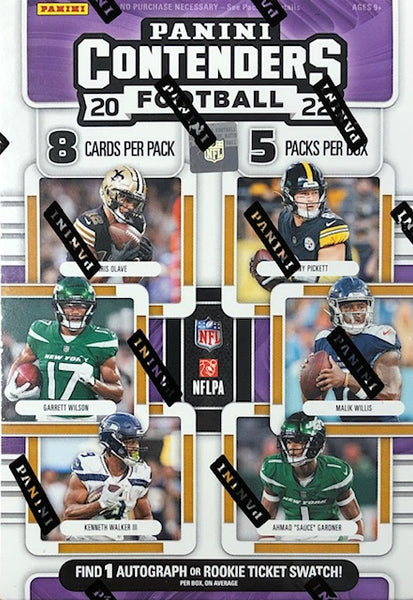 2022 Panini Contenders Football Blaster Box