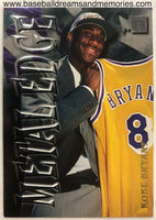 1996-97 Fleer Metal Kobe Bryant Metal Edge Rookie Card