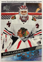 2020-21 Upper Deck Kevin Lankinen Young Guns Card