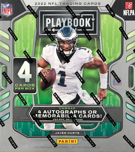 2022 Panini Playbook Football Hobby Box