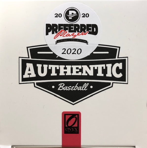 2020 Onyx Preferred Players Collection Autographed Baseball