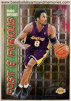 2002-03 Topps Chrome Kobe Bryant Fast & Furious Insert Card