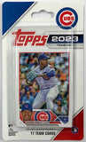 2023 Topps Chicago Cubs 17 Card Team Set